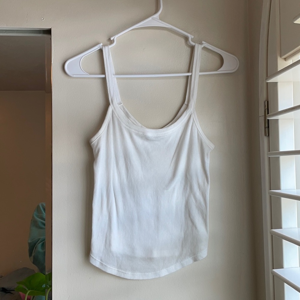 Free People Alia Tank in Optic White